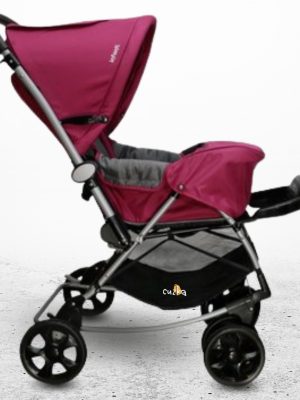 Coche Cuna con Mecedora para Bebé INFANTI «GENOVA» Pink