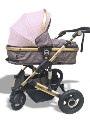 Coche Deportivo Moisés para Bebé BABYGO «PRADO» Pink