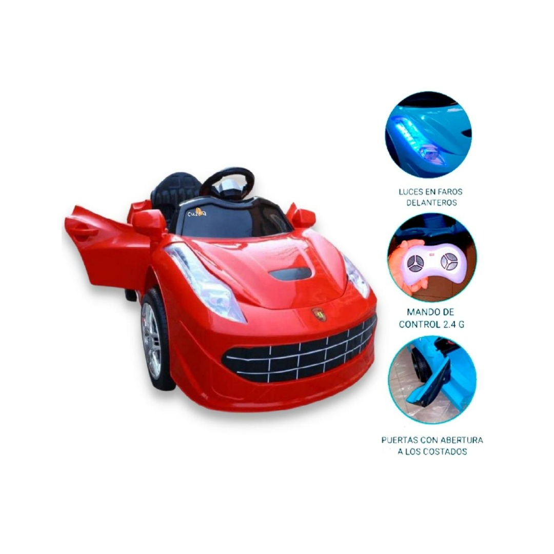 Carro a Batería BABY KITS «PORSCHE STYLE» Red