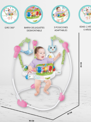 Saltarín Jumper 360 «BUHO» Pink