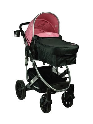 Coche Deportivo Moisés para Bebé BABY KITS «SPRING» Pink
