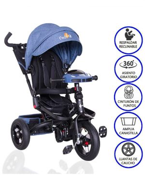 Triciclo Guiador EBABY «CHESTER»