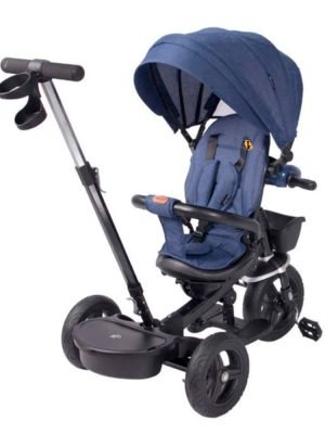 Triciclo Guiador EBABY «ARIA» Blue