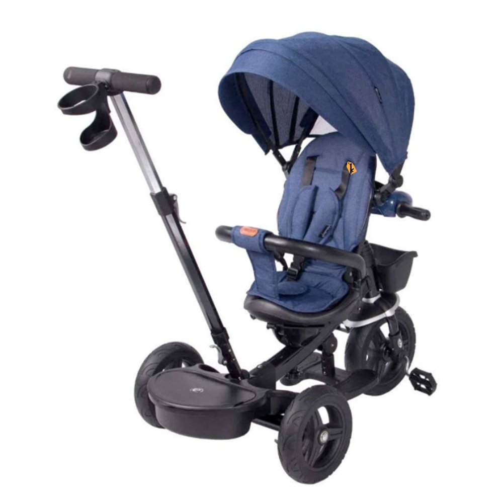 Triciclo Guiador EBABY «ARIA» Blue - Imagen 2