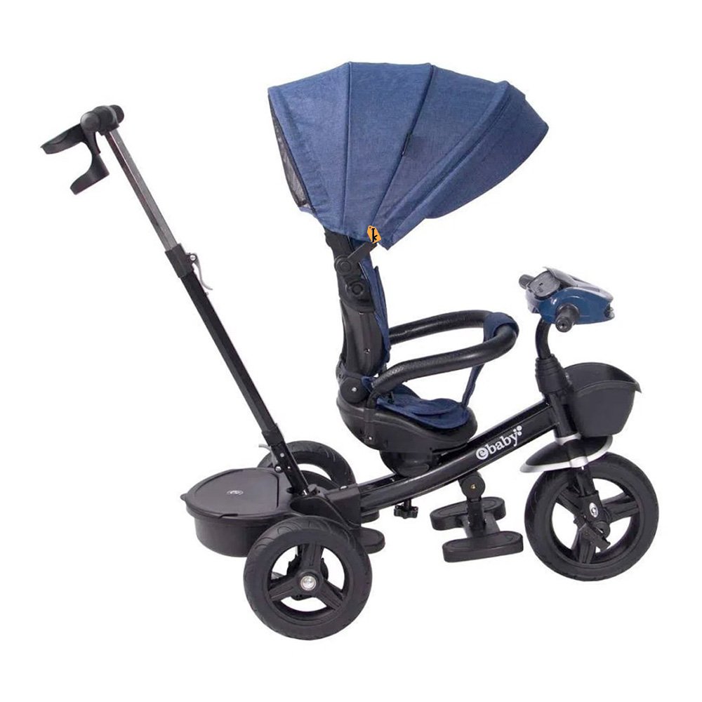 Triciclo Guiador EBABY «ARIA» Blue - Imagen 3