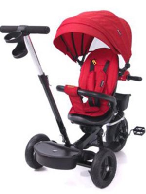 Triciclo Guiador EBABY «ARIA» Red