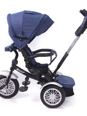 Triciclo Guiador Reversible para Niños EBABY «ZOE» Blue