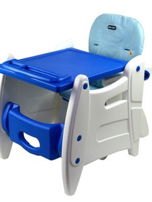 Silla de Comer Escritorio para Bebé BABY KITS «MAGIC» Blue