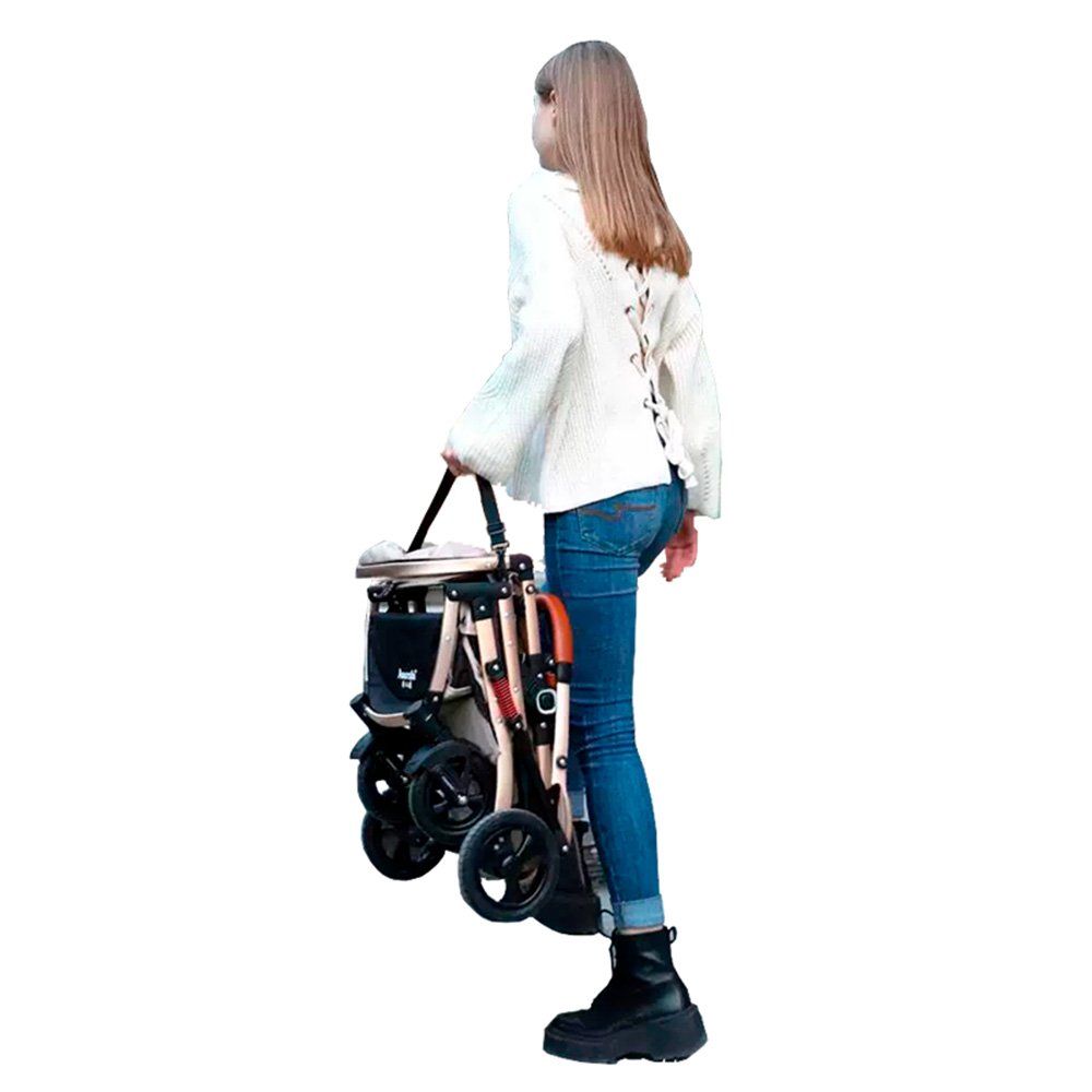 Coche Deportivo Moisés BABY GO «MINI» Blue - Imagen 3