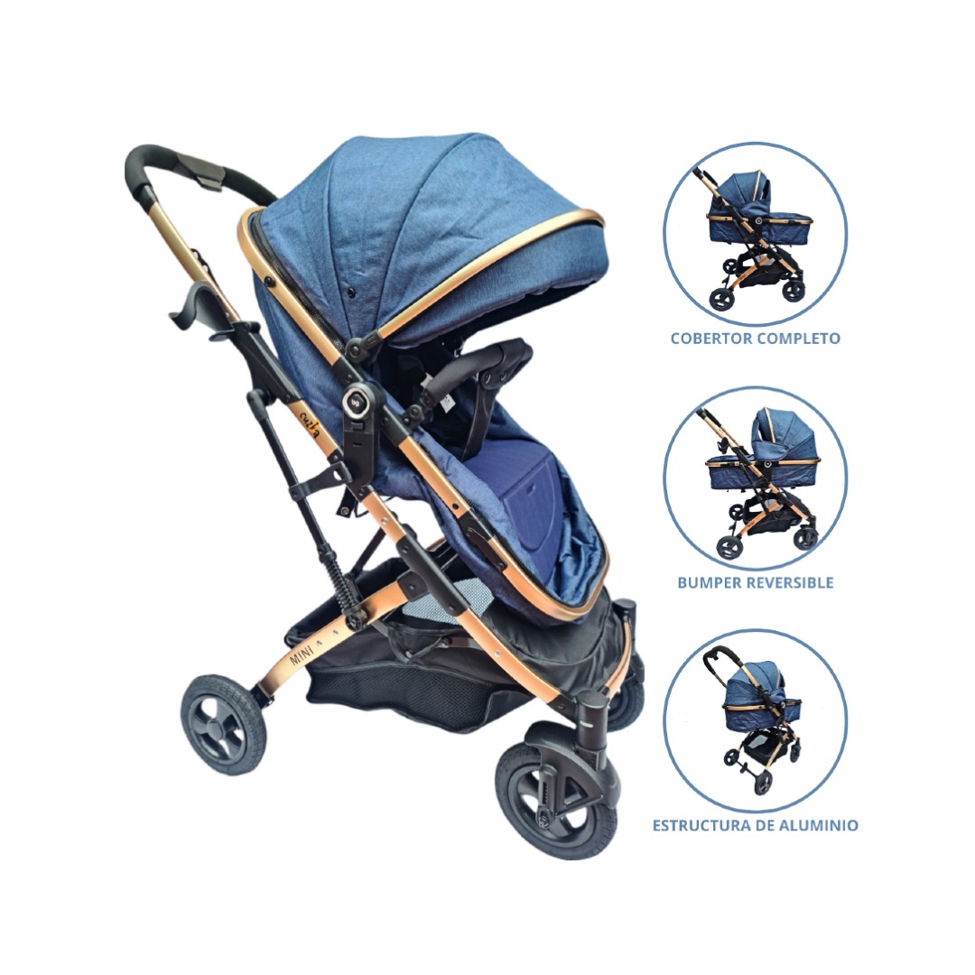 Coche Deportivo Moisés BABY GO «MINI» Blue