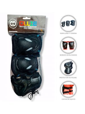 Set Protector Para niño «LUKA» Black
