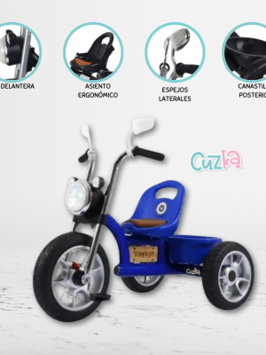 Triciclo Musical VOYAGE «CHAVITO» Blue