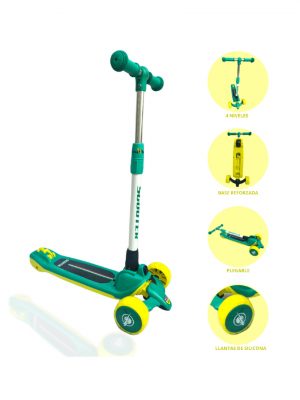 Scooter Plegable de Aluminio «DOUX» Green