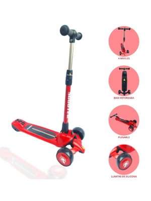 Scooter Plegable de Aluminio «DOUX» Red