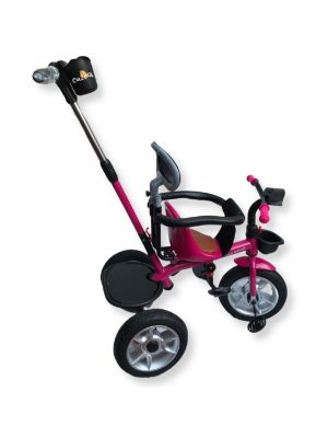 Triciclo Guiador para Niños DOUX BEBE «RUOTA» Pink