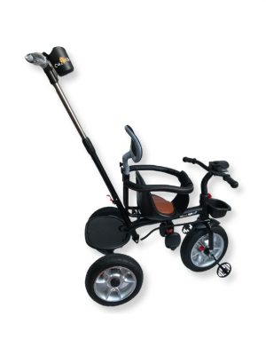 Triciclo Guiador para Niños DOUX BEBE «RUOTA» Black