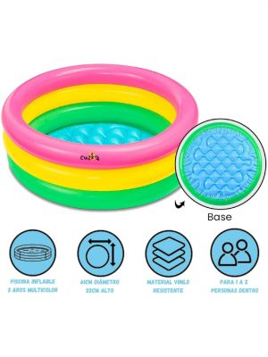 Piscina Inflable «ARCOIRIS» Intex