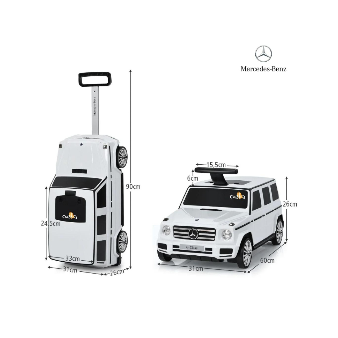 Correpasillo Maleta «MERCEDES BENZ» LICENSED WHITE - Imagen 6