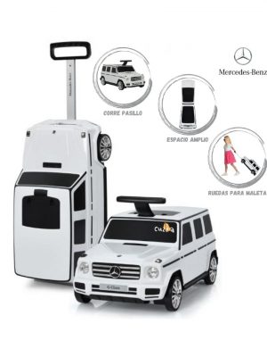 Correpasillo Maleta «MERCEDES BENZ» LICENSED WHITE