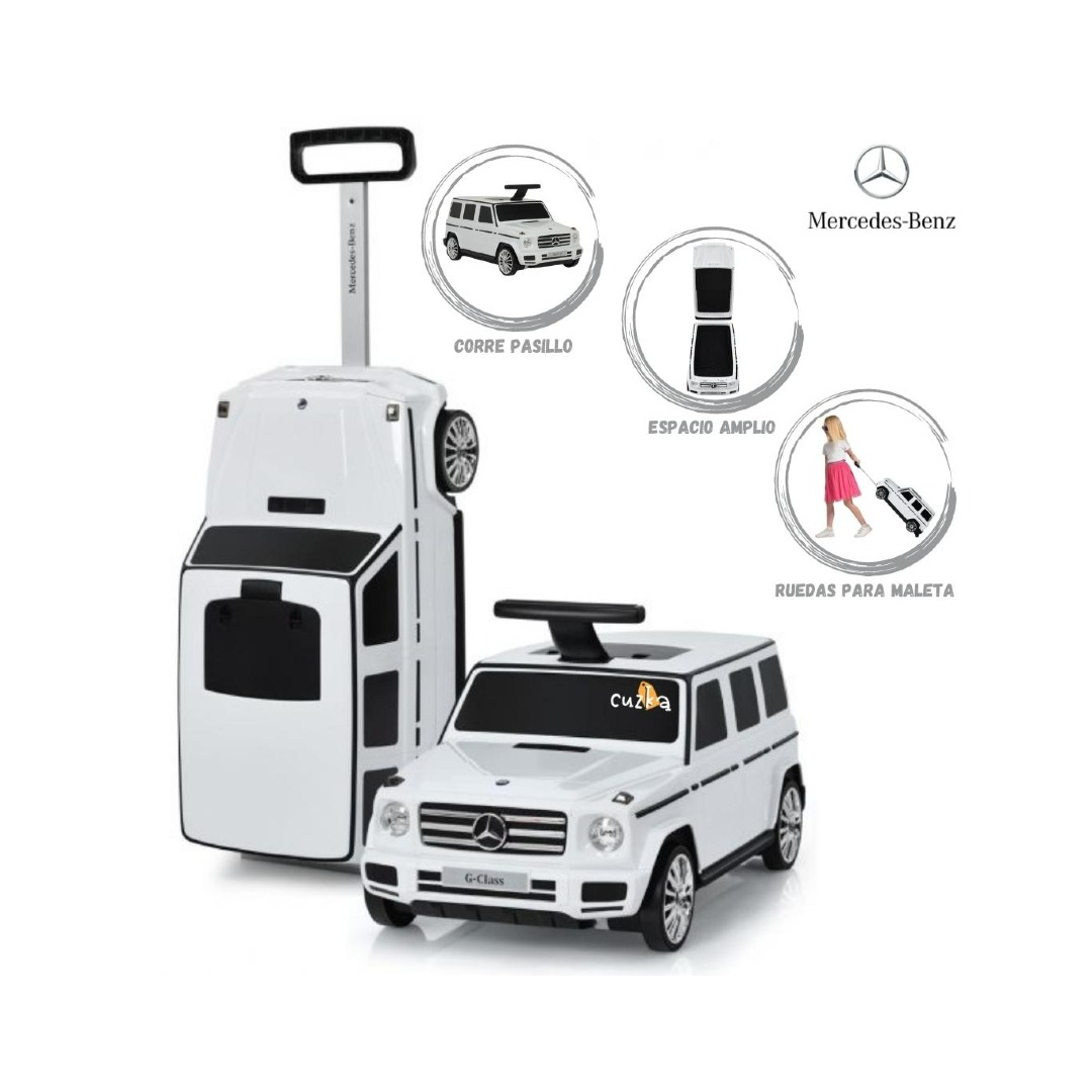 Correpasillo Maleta «MERCEDES BENZ» LICENSED WHITE