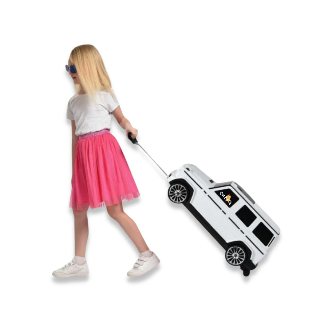 Correpasillo Maleta «MERCEDES BENZ» LICENSED WHITE - Imagen 2
