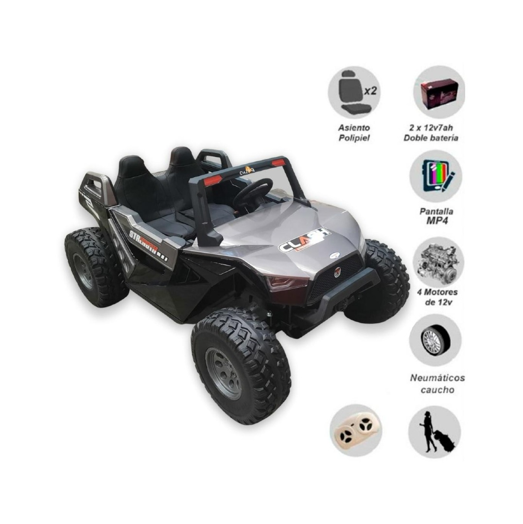 Carro a Batería UTV «BUGGY» 24 VLT Y PANTALLA MP4