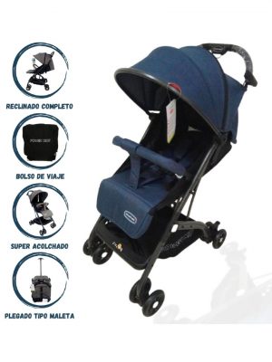 Coche Maleta de Aluminio POWER «AVANTI» Blue