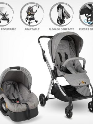 Coche Travel System INFANTI «SMART WALK» Gray