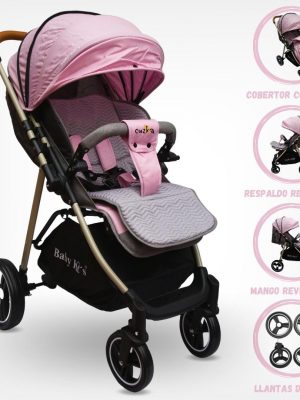 Coche Cuna BABY KITS «THOMMY» Pink