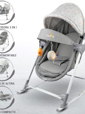 Silla Nido Mecedora INFANTI «CALYS 3 en 1» Gray
