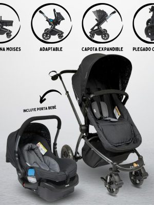 Coche Travel System para Bebé INFANTI «EPIC 5G» Black