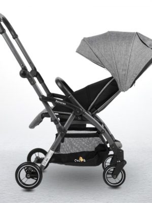 Coche Cuna de Paseo INFANTI «REVERSO» Gray