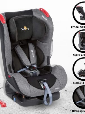Silla para Auto SAFETY «RECLINE NEW» Gray DENIM