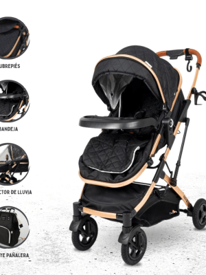 Coche Deportivo Moisés BABY CRAFT «EVO» Black