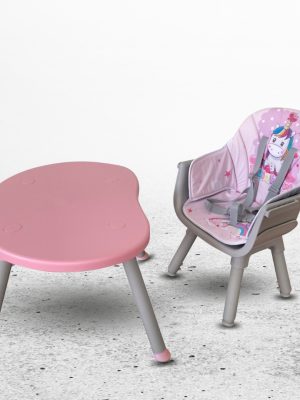 Silla Carpeta 3 en 1 BABY KITS «NEW BISTRO» Pink