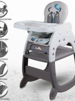 Silla Carpeta 3 en 1 para Bebé CONFORT KID’S «GATO» Gray