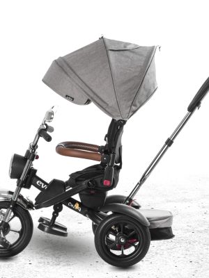 Triciclo Reclinable EVEZO «CHOPPER» Gray