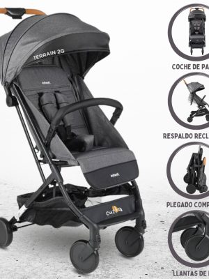 Coche de Paseo INFANTI «TERRAIN» Marengo