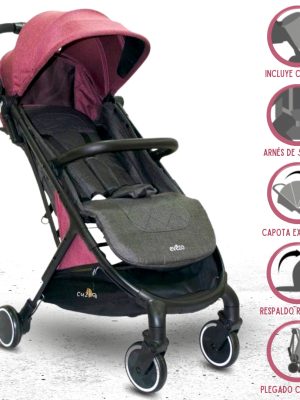 Coche de Paseo Maleta EVEZO «VOIM» Red