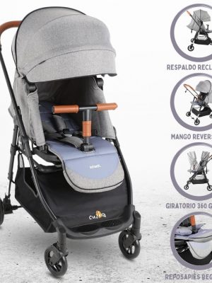 Coche Cuna de Paseo INFANTI «ZURI 360» Blue