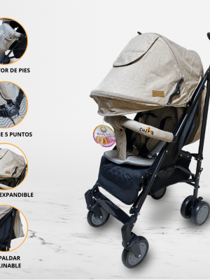 Coche Bastón BABY CRAFT «EVO» Black