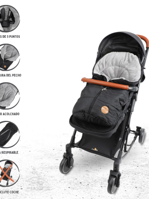 Saco para Coche INFANTI «DARK» Gray