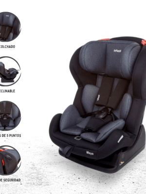 Silla de Auto para Bebé INFANTI «MAYA» Onyx