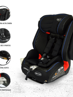 Silla para Auto BABY KITS «SUPER SPORT» Black