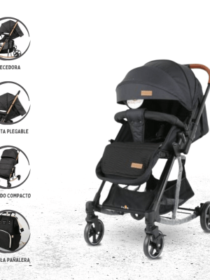 Coche Mecedora reversible BABY CRAFT «VENECIA» Pink