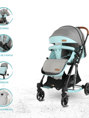 Coche Mecedora reversible BABY CRAFT «VENECIA» Beige