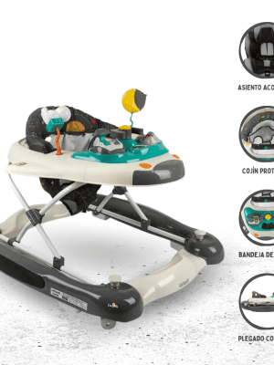 Andador Mecedora INFANTI «NAVE ESPACIAL» Gray
