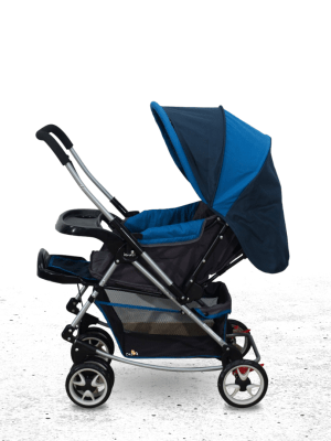 Coche Cuna con Mecedora para Bebé INFANTI «JERSEY» Red