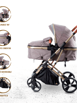 Coche Deportivo Moisés EBABY «SATURNO DELUXE» Black