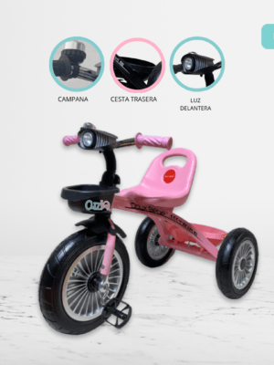 Triciclo Chavo DOUX BEBE «TRIKE II» Pink